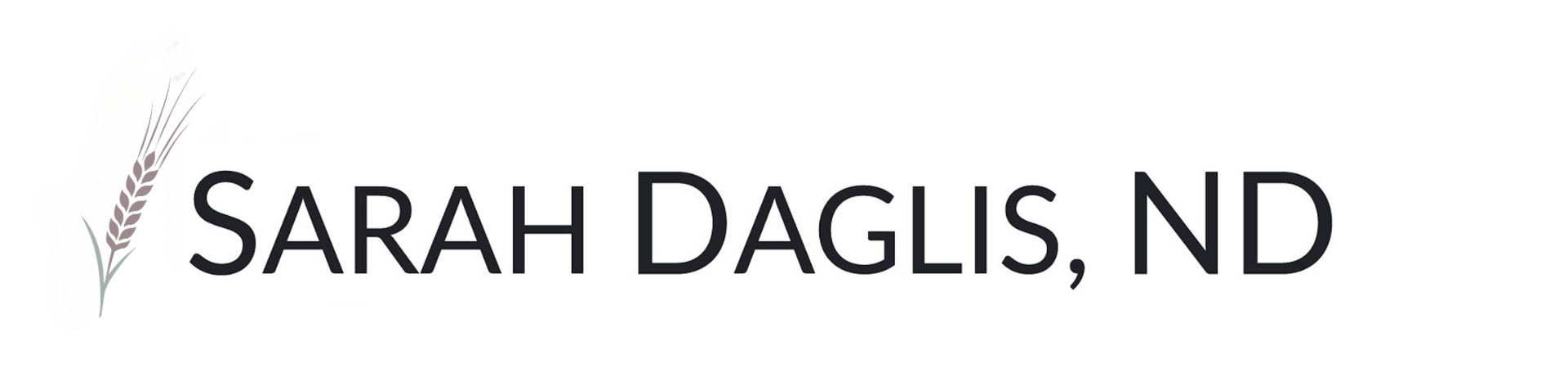 Sarah Daglis, ND Logo